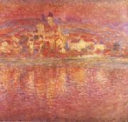 Claude Monet Vetheuil Setting Sun china oil painting reproduction